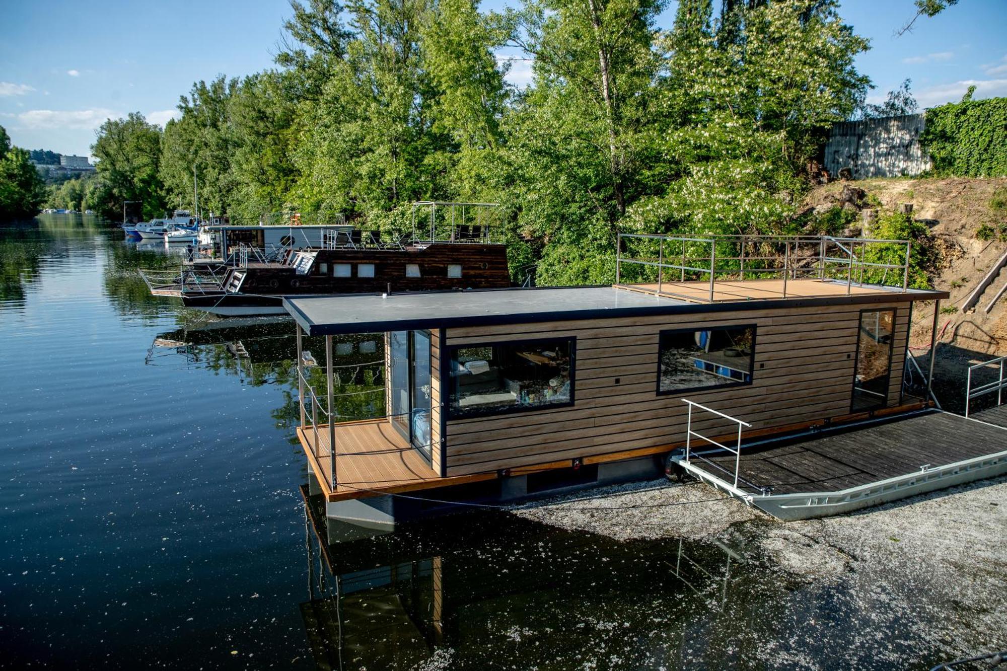 Hotel Prague Bay Houseboats Exterior foto