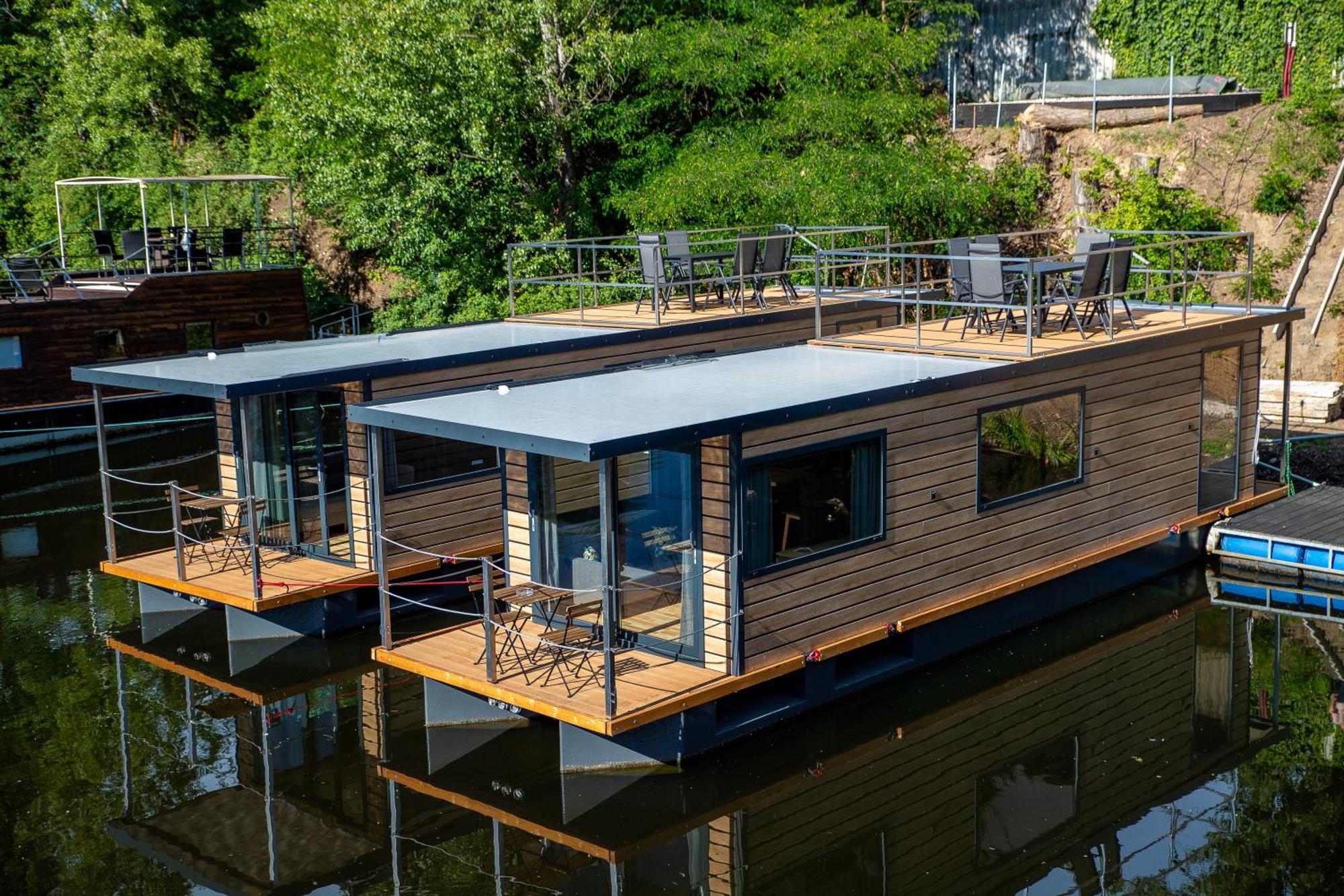 Hotel Prague Bay Houseboats Exterior foto