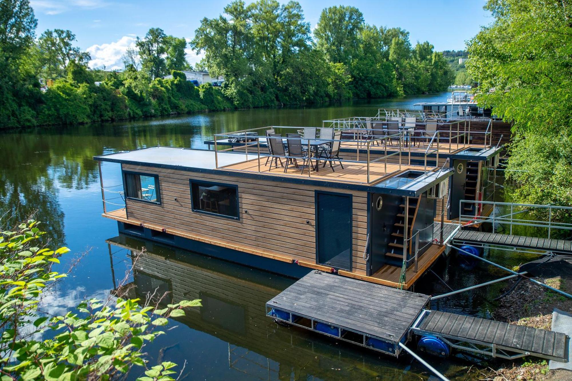 Hotel Prague Bay Houseboats Exterior foto